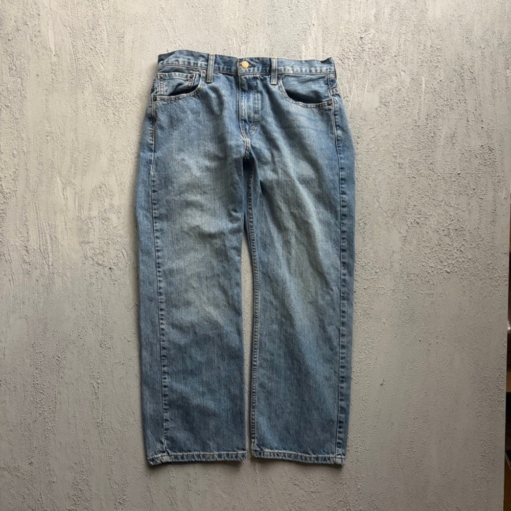 Vintage Levis 569 Jeans 32x28 Blue 2000s Y2K Loose Straight Baggy